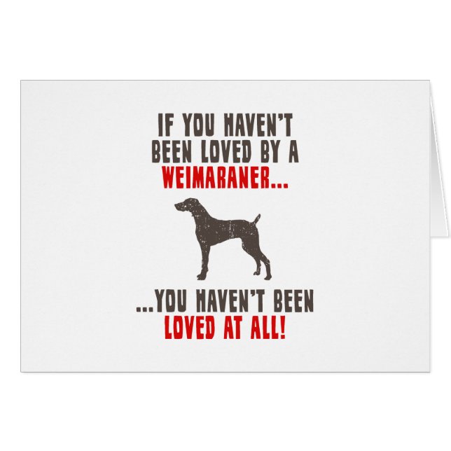 Weimaraner (Vorderseite (Horizontal))