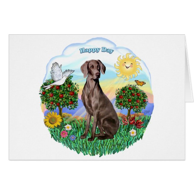 Weimaraner #2 (Vorderseite (Horizontal))