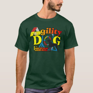 Weimaraner Agility Shirts Geschenke