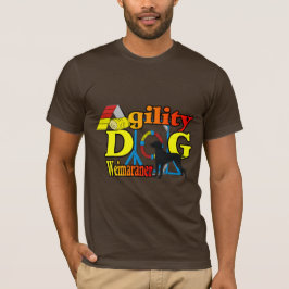 Weimaraner Agility Shirts Geschenke