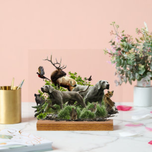 Weimaraner Art Acrylschild