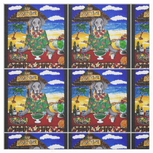 Weimaraner Barkeeper Stoff