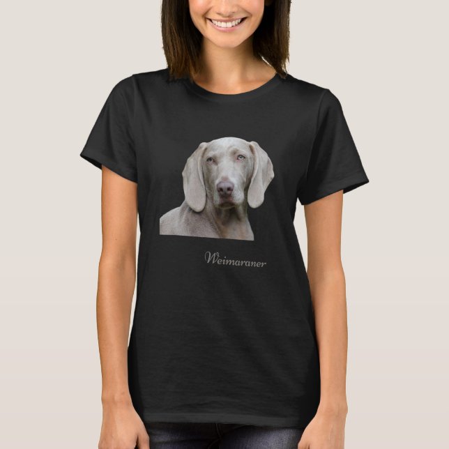 Weimaraner   Beautiful Weimaraner Hunting Dog T-Shirt (Vorderseite)