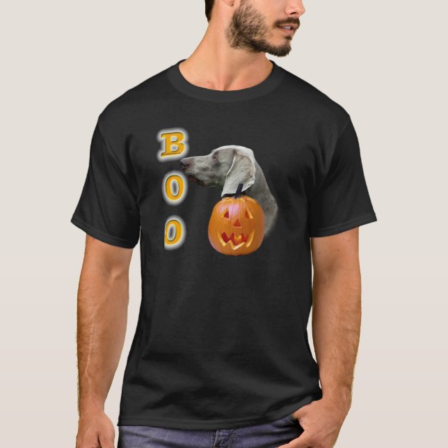 Weimaraner Boo T-Shirt (Vorderseite)