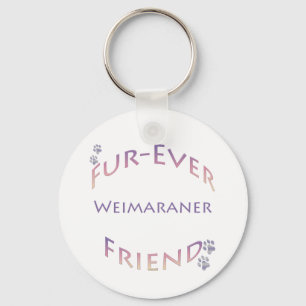 Weimaraner Furever Friend Schlüsselanhänger