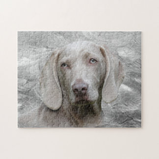 Weimaraner Gesicht Puzzle