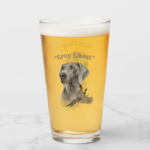 Weimaraner Glas