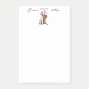 Weimaraner Herzerkrankung Mama Post-it Klebezettel