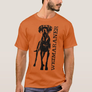 Weimaraner Hund 2 T-Shirt