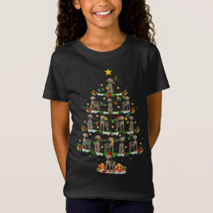 Weimaraner Hund Lover Xmas Lighting Weimaraner Chr T-Shirt