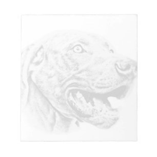 Weimaraner Hund Notizblock