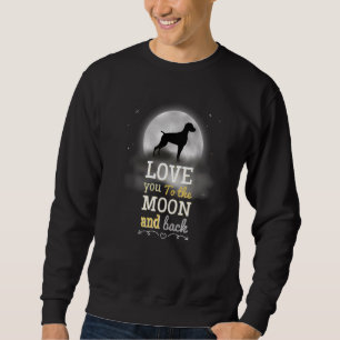 Weimaraner-Hund Rasse  3 Sweatshirt