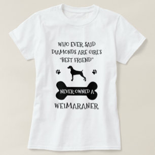 Weimaraner Hundefreund T-Shirt