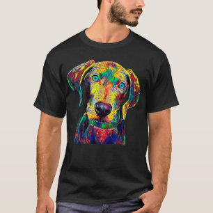 Weimaraner Hundezucht-Haustier-Zucht-echter Freund T-Shirt
