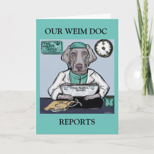 Weimaraner Karte