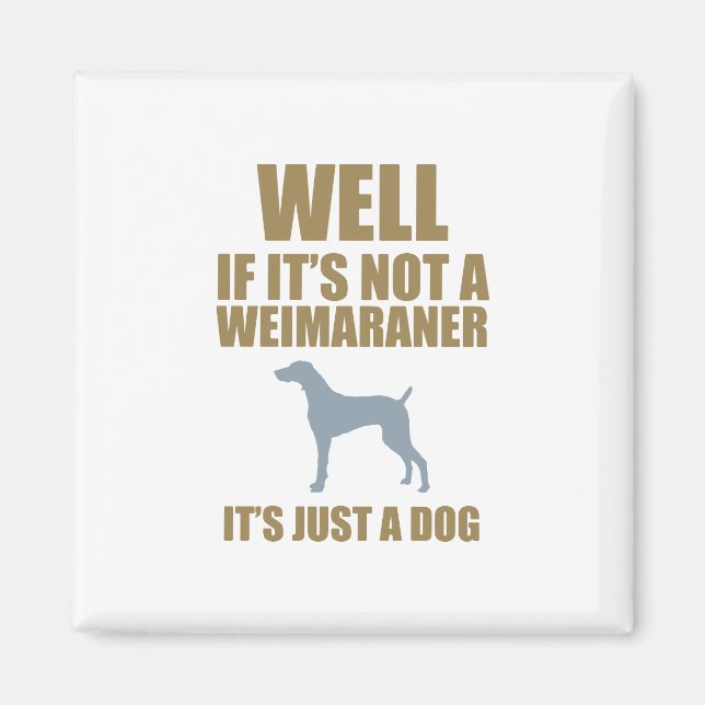 Weimaraner Magnet (Vorne)