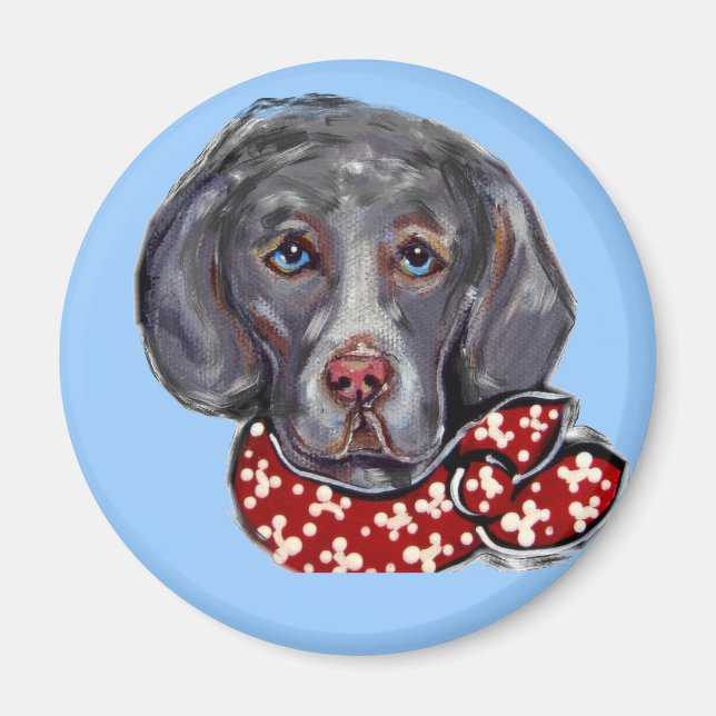 Weimaraner Magnet (Vorne)