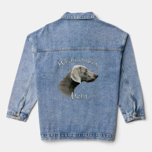 Weimaraner Mama 2 Jeansjacke
