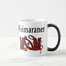 Weimaraner Mama Geschenke Verwandlungstasse