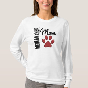 Weimaraner Mama-Tatzen-Druck 2 T-Shirt