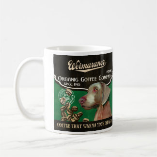 Weimaraner Marke - Organic Coffee Company Tasse
