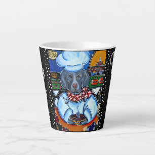 WEIMARANER  MILCHTASSE