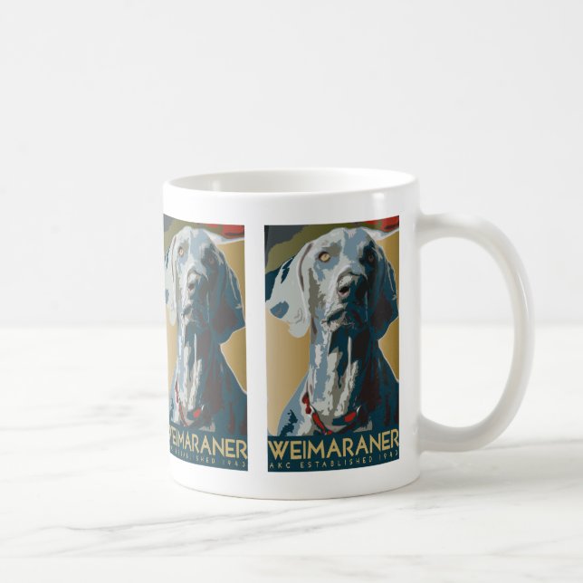 Weimaraner Nation: Weimaraner Tasse 1943 (Rechts)