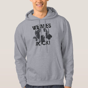 Weimaraner Nation: Weimies FELSEN! Hoodie