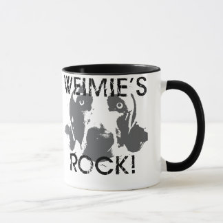 Weimaraner Nation: Weimies FELSEN! Tasse