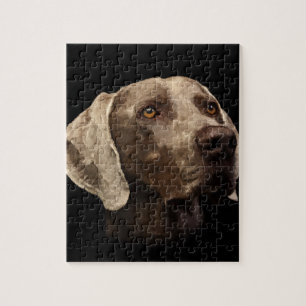 Weimaraner Porträt Puzzle