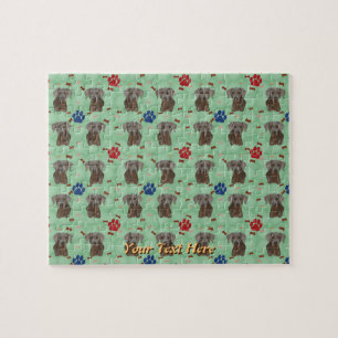 Weimaraner Porträt Puzzle