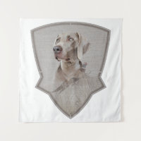 Weimaraner Poster Canvas Print Tapestes
