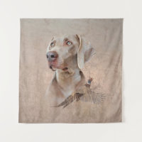 Weimaraner Poster Canvas Print