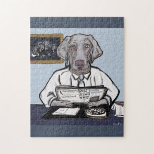 WEIMARANER PUZZLE