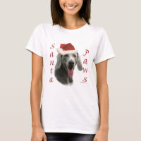 Weimaraner Santa Paws
