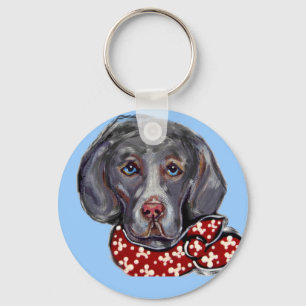 Weimaraner Schlüsselanhänger