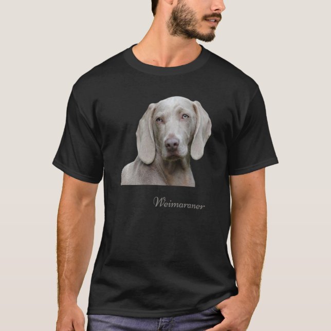 Weimaraner Schöne Weimaraner Jagdhund T-Shirt (Vorderseite)
