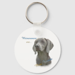 Weimaraner sind Schlüsselanhänger der besten Freun