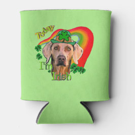 Weimaraner St Patricks Day Dosenkühler