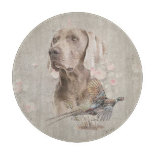 Weimaraner Tapisserie Poster Akryllische Drucktast Schneidebrett