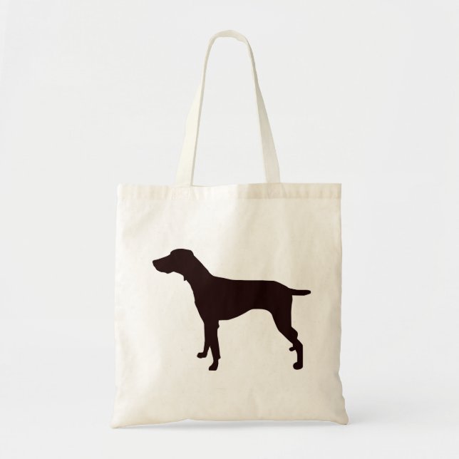 Weimaraner Taschen-Tasche Tragetasche (Vorne)