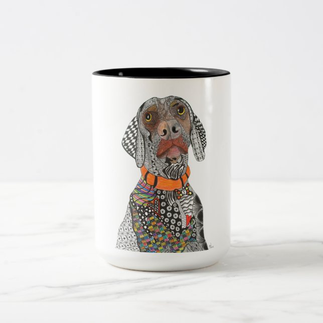 Weimaraner Tasse (Mittel)