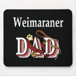Weimaraner Vater Geschenke Mousepad