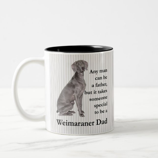Weimaraner Vater Tasse (Links)