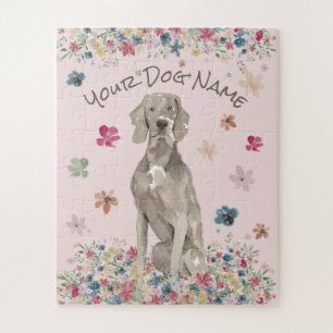 Weimaraner Vorstehhund Large Dog Puzzle