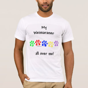 Weimaraner Walks T-Shirt
