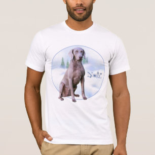 Weimaraner Weihnachten T-Shirt