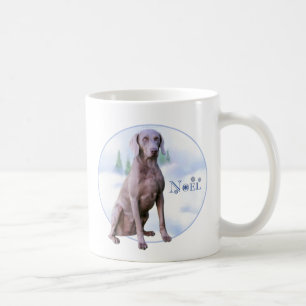 Weimaraner Weihnachten Tasse