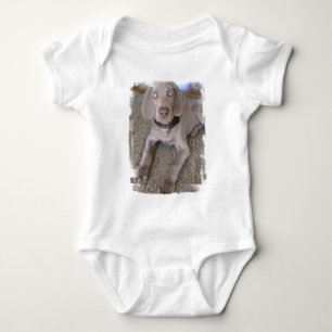 Weimaraner Welpen-Baby-T - Shirt