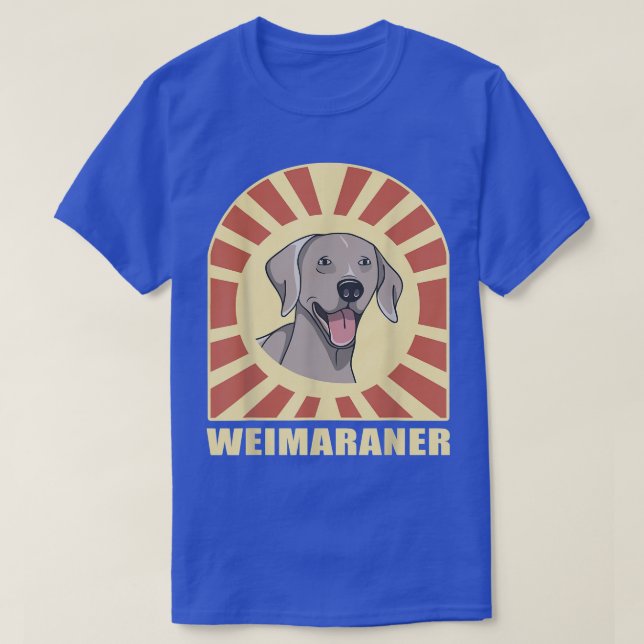 Weimaraners  Dog Owner Weimaraner T-Shirt (Design vorne)